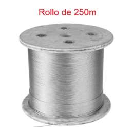 Cable 3mm, rollo 250...